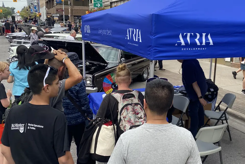 Atria community event showcasing commitment to vibrant neighbourhoods and resident engagement