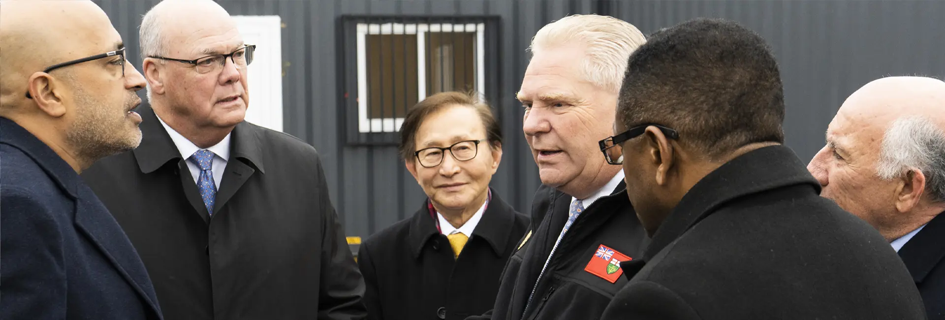 Ontario Premier and government officials meeting with real estate developers in Toronto