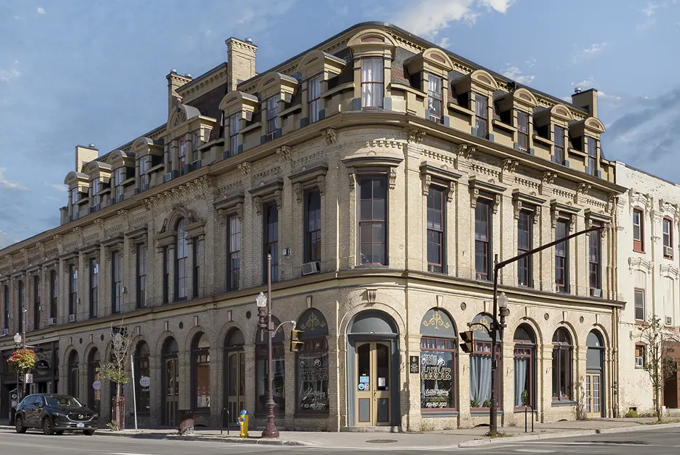 George Street Lofts heritage apartments in downtown Peterborough